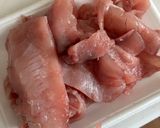 ビンチョウマグロの漬け作り方1写真