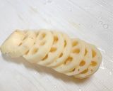 材料3つ❁⃘れんこんのツナねぎ挟み揚げ♬作り方2写真