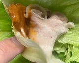 簡単　ちょい足し味噌レタス巻き作り方9写真