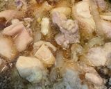 焼かずに簡単！鶏もも肉と玉ねぎの旨つゆ煮作り方6写真
