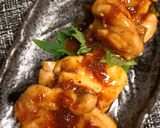 鶏梅タレ焼き作り方5写真