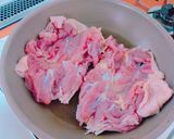 ＊だし香るガーリックチキンステーキ＊作り方3写真