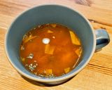 朝食にウィンナーサンドと卵、カレースープ作り方4写真