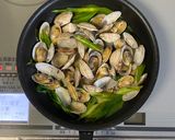 アサリとネギのバター炒め作り方4写真