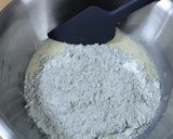 ホケミ不使用！ビッグなお茶ホットケーキ作り方4写真