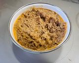 【※】肉みそとニラのまぜそば作り方1写真