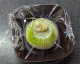 旬の甘さが◎丸ごと新玉ねぎのバターポン酢作り方3写真