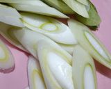 魚肉ソーセージのネギまみれ炒め作り方2写真