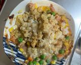 レンジ簡単中華風ペスカトーレ味炒飯弁当作り方12写真