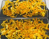 フードドライヤーでドライ柚子🍊天日干し🆗作り方5写真