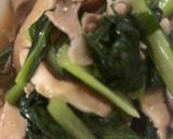 椎茸と小松菜のオイスターソース炒め作り方7写真