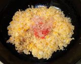 岩下の新生姜と紅生姜のW生姜チャーハン作り方5写真