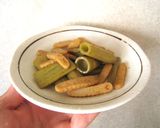 イタドリの天ぷら&皮茶&油炒め作り方14写真