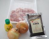 玉ねぎ&豚肉だけ★簡単あっさり塩豚丼作り方1写真