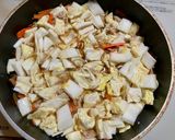 豚こまと白菜の中華あんかけかた焼きそば作り方12写真