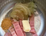10分豆乳で簡単コンソメマカロニスープ作り方1写真
