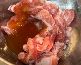 激安！もやしと豆苗と豚肉のチリソース炒め作り方1写真