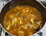 ナスときのこ(ひらたけ)のカレー作り方7写真
