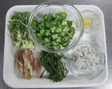 〈高血圧の減塩〉夏の香味野菜の冷製パスタ作り方2写真