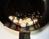 オイルサーディンとニラのパスタ作り方3写真
