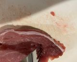 豚肉の赤ワイン煮込み作り方1写真