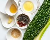 簡単さっぱり！ゴーヤとセロリのナムル作り方1写真