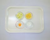 【離乳食後期】ズッキーニとコーンのサラダ作り方1写真