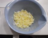 白菜と大根のチーズ入り餅巾着鍋作り方3写真