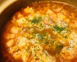 鍋の〆●トマト缶プラス鍋からの玉子雑炊作り方3写真