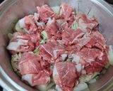 白菜と豚肉の無水鍋煮作り方4写真