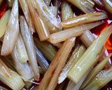 ノンオイルで簡単ヘルシー☆ふきのきんぴら作り方1写真