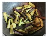 なすとツナのごま油&焼肉のたれ炒め作り方2写真