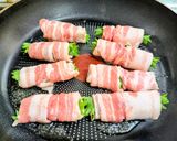 ♡豚バラ肉の梅しそ巻き♡作り方6写真