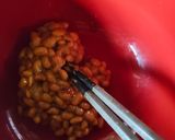 鶏胸肉のキムチ納豆丼作り方1写真