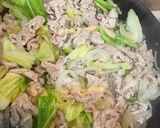 豚肉とキャベツ・玉ねぎの香味カレー炒め作り方5写真