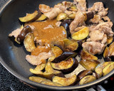 豚肉となすのみそ炒め作り方10写真