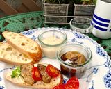 くんせい牡蠣とクリームソースのカナッペ作り方6写真