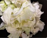 簡単　鶏もも肉とキャベツのオイスター炒め作り方5写真