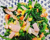 ほうれん草とミックスベジタブルのサラダ♬作り方3写真