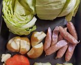 圧力鍋で簡単に〜残り野菜たっぷりポトフ作り方5写真