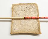 竹輪とチーズの骨活トースト作り方1写真