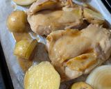 簡単★鶏もも肉のオーブン焼き(ローストチキン)作り方6写真