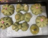 よもぎあんぱん(メモ)作り方7写真