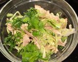 【野菜ソムリエ】九条ねぎだく豚肉サラダ作り方3写真