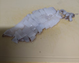 減塩 冷凍里芋とイカの煮物 簡単作り方1写真