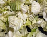 キャベツと卵の塩昆布炒め作り方3写真