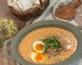 しらたきのレンチン 冷やし 豆乳 担々麺作り方4写真