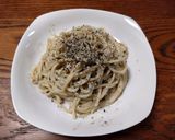 簡単！ブルーチーズでカチョエペペ風作り方4写真