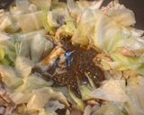 鶏キャベ醬醬炒め丼作り方4写真