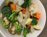 お一人様梅トマト味根菜たっぷり野菜炒め作り方16写真